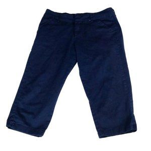 Navy Blue Capri Pant